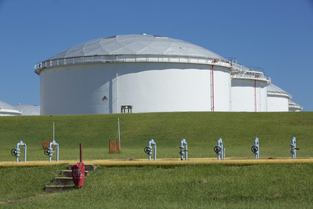 oil and gas storage tanks